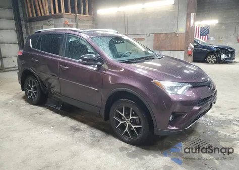 2017 Toyota Rav4 Se из США, поврежденный, VIN 2T3JFREV3HW681788